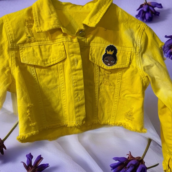 Girls patch jacket - Picture 6 of 6